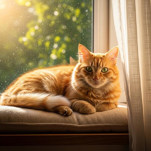 Foto de ejemplo de un gato